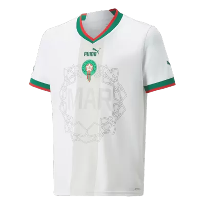 Men s Replica Morocco Away Soccer Jersey Shirt 2022 Puma World Cup 2022 Pro Jersey Shop