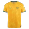 Men's Australia  Home Soccer Jersey Shirt 2022 - World Cup 2022 - Fan Version - Pro Jersey Shop