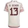 Men's G.OCHOA #13 Mexico Away Soccer Jersey Shirt 2022 - World Cup 2022 - Fan Version - Pro Jersey Shop