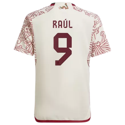 Men's Raúl #9 Mexico Away Soccer Jersey Shirt 2022 - World Cup 2022 - Fan Version - Pro Jersey Shop