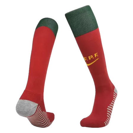 Portugal Home Soccer Socks 2022 - World Cup 2022 - Pro Jersey Shop
