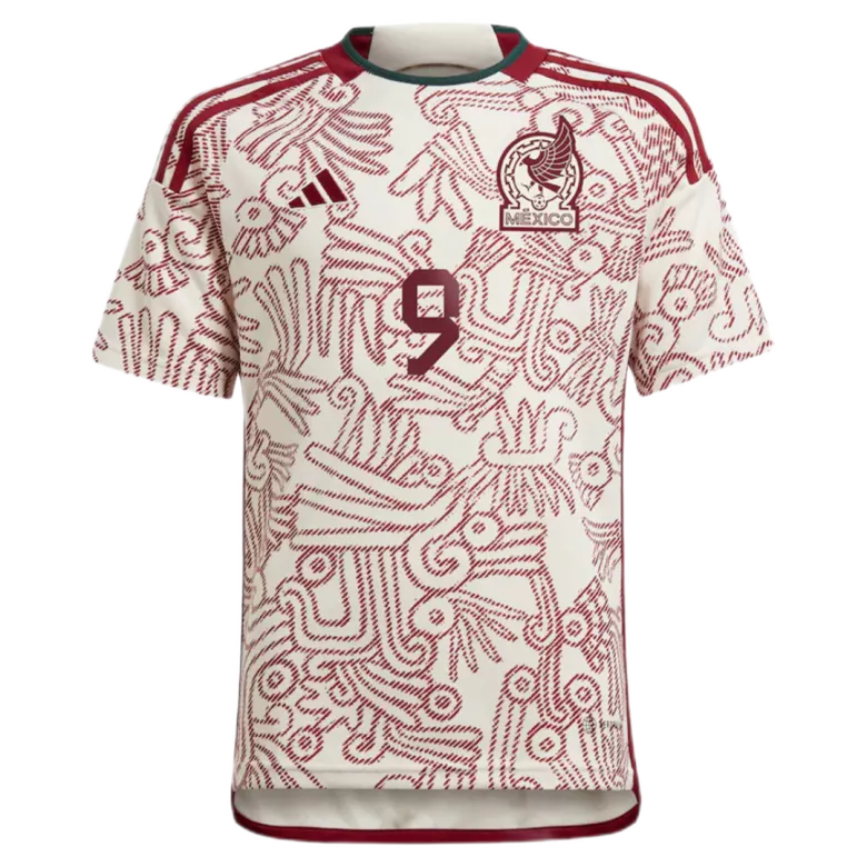 Men's Raúl #9 Mexico Away Soccer Jersey Shirt 2022 - World Cup 2022 - Fan Version - Pro Jersey Shop