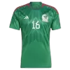 Men's H.HERRERA #16 Mexico Home Soccer Jersey Shirt 2022 - World Cup 2022 - Fan Version - Pro Jersey Shop