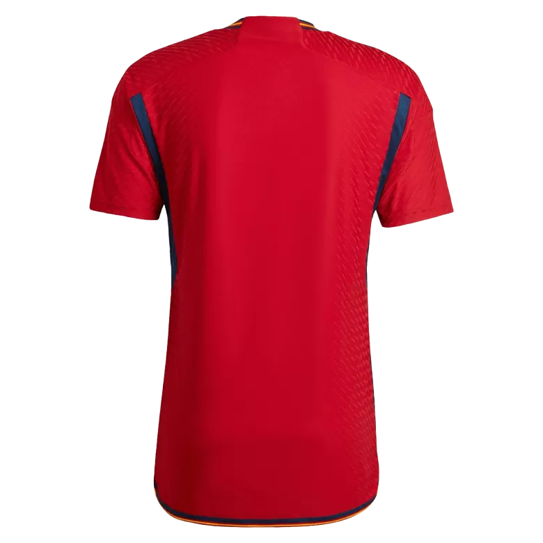 Men's Authentic Spain Home Soccer Jersey Shirt 2022 - Pro Jersey Shop