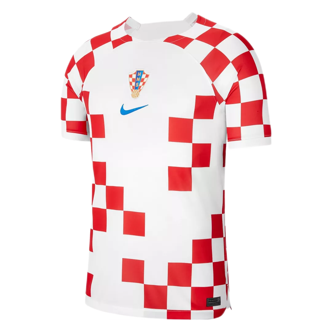 Men's Replica Croatia Home Soccer Jersey Shirt 2022 Nike - World