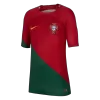 Kids Portugal Home Soccer Jersey Whole Kit (Jersey+Shorts+Socks) 2022/23 - World Cup 2022 - Pro Jersey Shop