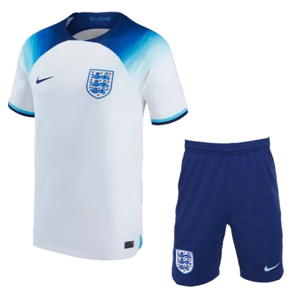 Men's England Home Soccer Jersey Kit (Jersey+Shorts) 2022 - World Cup 2022 - Fan Version - Pro Jersey Shop