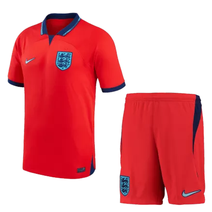 Kids England Away Soccer Jersey Kit (Jersey+Shorts) 2022 - World Cup 2022 - Pro Jersey Shop