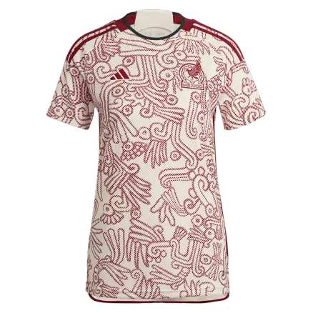 Women's Mexico Away Soccer Jersey Shirt 2022 - Fan Version - Pro Jersey Shop
