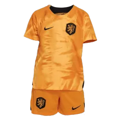 Kids Netherlands Home Soccer Jersey Kit (Jersey+Shorts) 2022 Nike - World Cup 2022 - Pro Jersey Shop