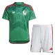 Men's Replica Mexico Home Soccer Jersey Kit (Jersey+Shorts) 2022 - Pro Jersey Shop