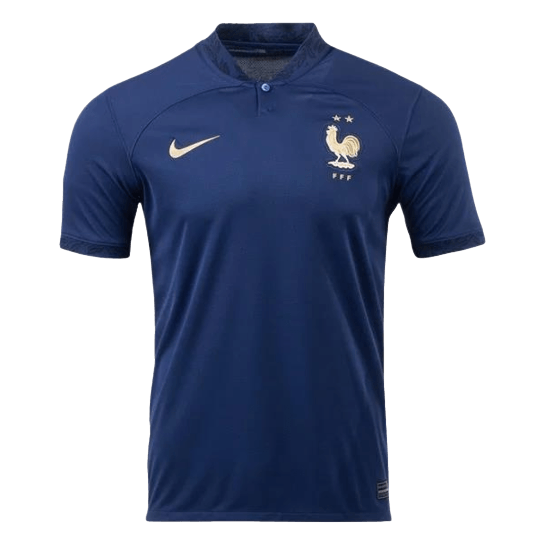 prosa Destello atlántico Men's Replica France Home Soccer Jersey Shirt 2022 Nike | Pro Jersey Shop