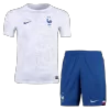 Kids France Away Soccer Jersey Kit (Jersey+Shorts) 2022 - World Cup 2022 - Pro Jersey Shop