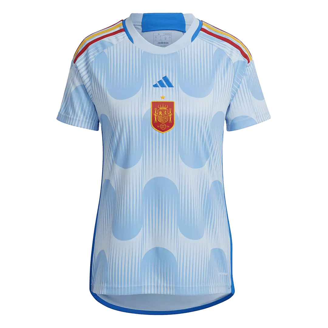 Women's Replica Spain Away Soccer Jersey Shirt 2022 Adidas - World Cup 2022 - Pro Jersey Shop