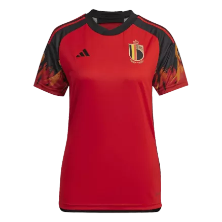 Women's Belgium Home Soccer Jersey Shirt 2022 - World Cup 2022 - Fan Version - Pro Jersey Shop