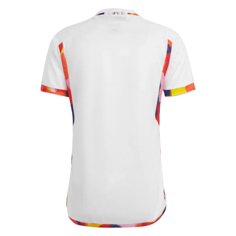 Men's Belgium Away Soccer Jersey Whole Kit (Jersey+Shorts+Socks) 2022 - World Cup 2022 - Fan Version - Pro Jersey Shop