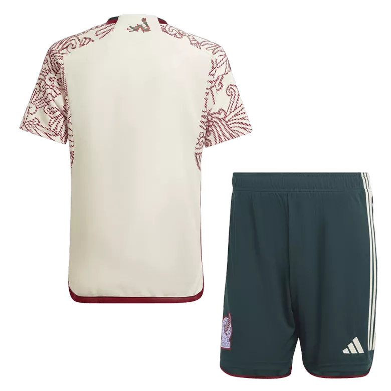 Men's Mexico Away Soccer Jersey Kit (Jersey+Shorts) 2022 - World Cup 2022 - Fan Version - Pro Jersey Shop