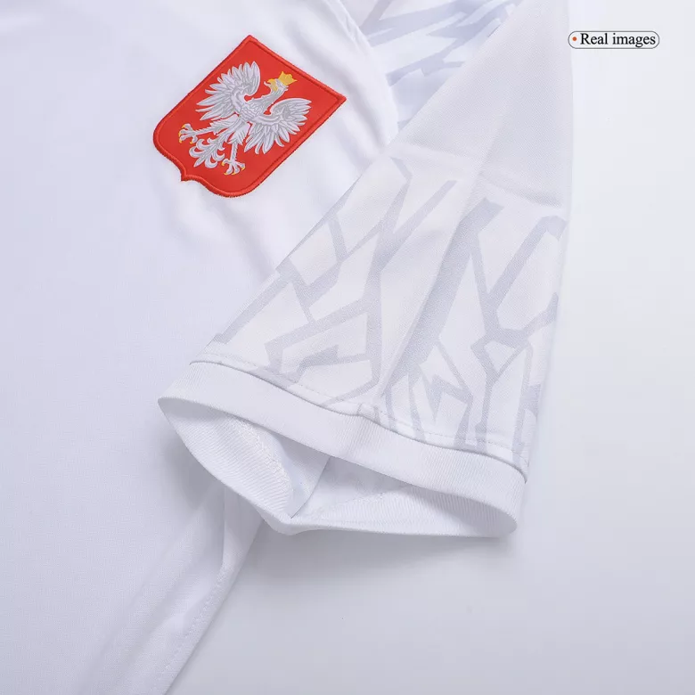 Men's Replica LEWANDOWSKI #9 Poland Home Soccer Jersey Shirt 2022 - World Cup 2022 - Pro Jersey Shop
