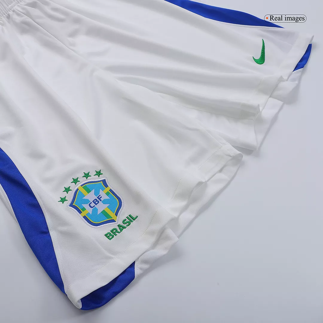 Men's World Cup Brazil Away Soccer Shorts 2022 Nike - World Cup 2022 - Pro Jersey Shop