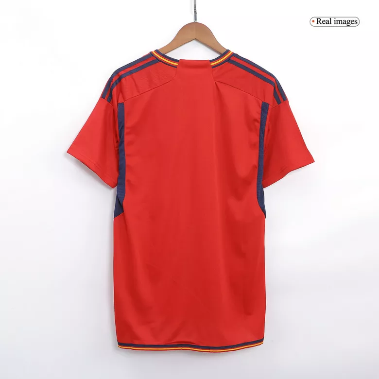 Men's RODRI #16 Spain Home Soccer Jersey Shirt 2022 - World Cup 2022 - Fan Version - Pro Jersey Shop