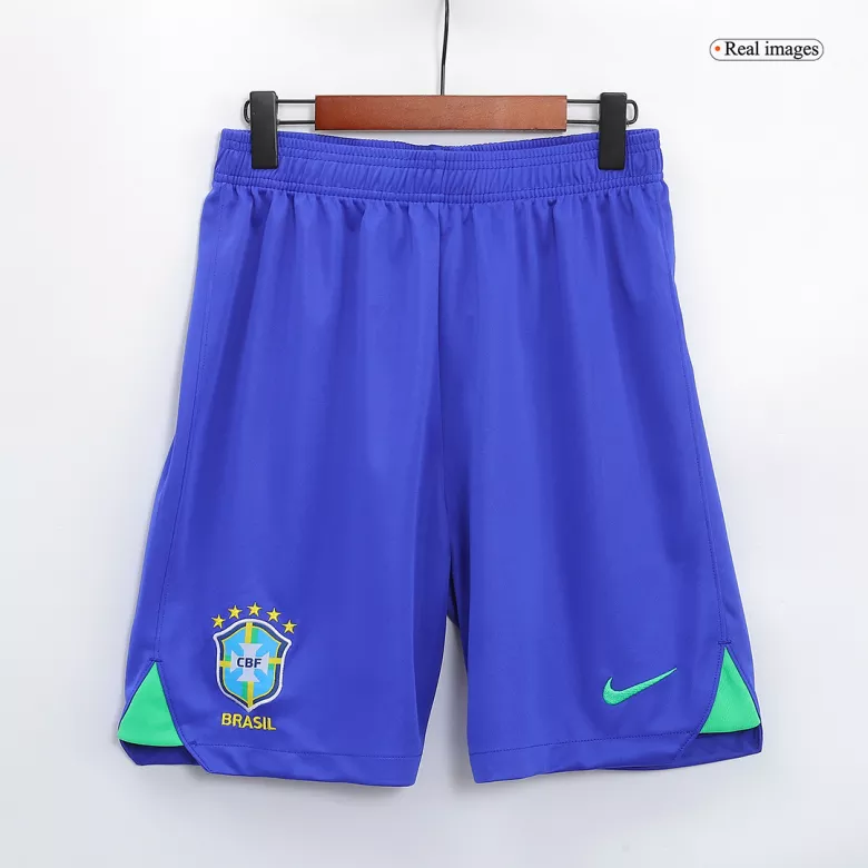 Men's Brazil Home Soccer Shorts 2022 - World Cup 2022 - Pro Jersey Shop