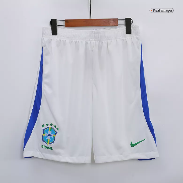 Men's World Cup Brazil Away Soccer Shorts 2022 - World Cup 2022 - Pro Jersey Shop