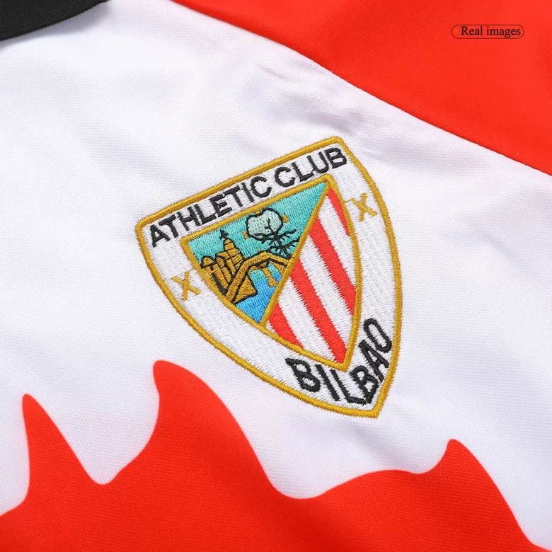 Men's Retro 1997/98 Athletic Club de Bilbao Home Soccer Jersey Shirt - Pro Jersey Shop
