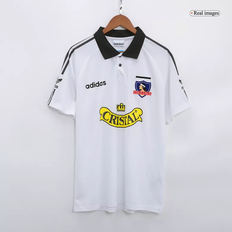 Men's Retro 1992/93 Colo Colo Home Soccer Jersey Shirt - Pro Jersey Shop