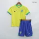 Kids Brazil Home Soccer Jersey Kit (Jersey+Shorts) 2022 Nike - World Cup 2022 - Pro Jersey Shop