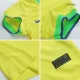 Kids Brazil Home Soccer Jersey Kit (Jersey+Shorts) 2022 Nike - World Cup 2022 - Pro Jersey Shop