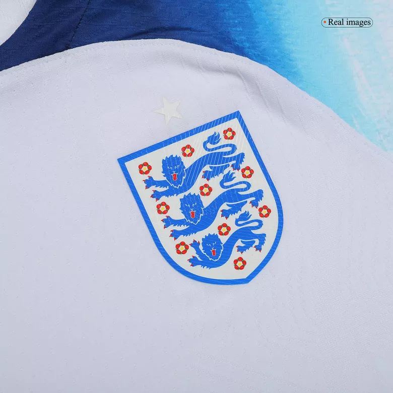 Men's Authentic STERLING #10 England Home Soccer Jersey Shirt 2022 World Cup 2022 - Pro Jersey Shop