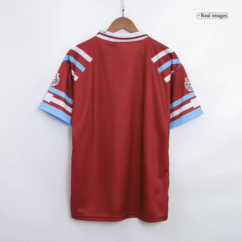 Men's Retro 1991/92 West Ham United Home Soccer Jersey Shirt - Pro Jersey Shop