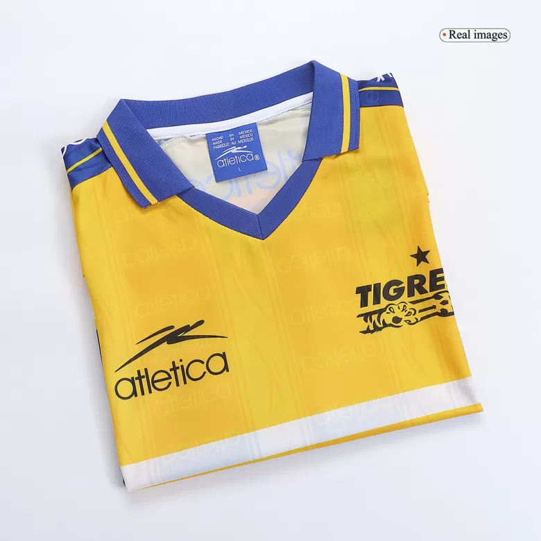 Men's Retro 1999/00 Tigres UANL Home Soccer Jersey Shirt - Pro Jersey Shop