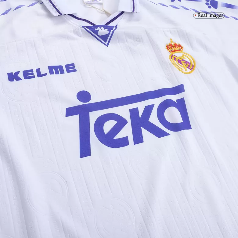 Men's Retro 1996/97 Real Madrid Home Soccer Jersey Shirt - Pro Jersey Shop