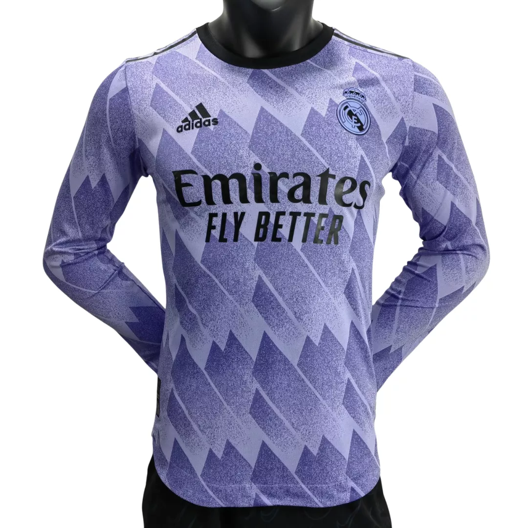 lame dessert Motivation Men's Authentic Real Madrid Away Soccer Long Sleeves Jersey Shirt 2022/23  Adidas | Pro Jersey Shop
