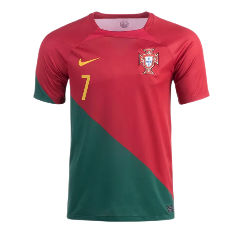 Men's RONALDO #7 Portugal Home Soccer Jersey Shirt 2022 - World Cup 2022 - Fan Version - Pro Jersey Shop