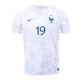 Men's Replica BENZEMA #19 France Away Soccer Jersey Shirt 2022 - World Cup 2022 - Pro Jersey Shop