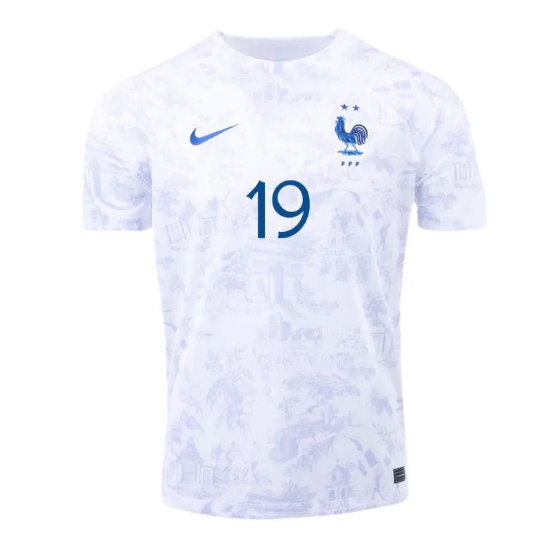 Men's BENZEMA #19 France Away Soccer Jersey Shirt 2022 - World Cup 2022 - Fan Version - Pro Jersey Shop