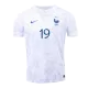 Men's BENZEMA #19 France Away Soccer Jersey Shirt 2022 - World Cup 2022 - Fan Version - Pro Jersey Shop