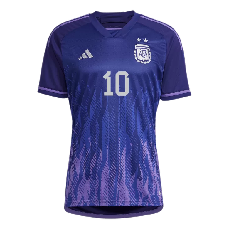 Men's Messi #10 Argentina Away Soccer Jersey Shirt 2022 - World Cup 2022 - Fan Version - Pro Jersey Shop