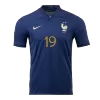 Men's BENZEMA #19 France Home Soccer Jersey Shirt 2022 - World Cup 2022 - Fan Version - Pro Jersey Shop