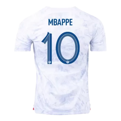 Men's MBAPPE #10 France Away Soccer Jersey Shirt 2022 - World Cup 2022 - Fan Version - Pro Jersey Shop