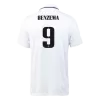 Men's BENZEMA #9 Real Madrid Home Soccer Jersey Shirt 2022/23 - Fan Version - Pro Jersey Shop