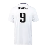 Men's Replica BENZEMA #9 Real Madrid Home Soccer Jersey Shirt 2022/23 Adidas - Pro Jersey Shop