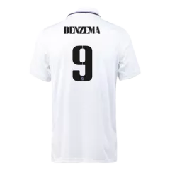 Men's Replica BENZEMA #9 Real Madrid Home Soccer Jersey Shirt 2022/23 Adidas - Pro Jersey Shop