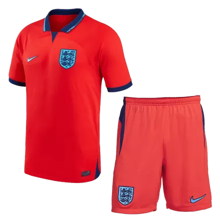 Men's England Away Soccer Jersey Kit (Jersey+Shorts) 2022 - World Cup 2022 - Fan Version - Pro Jersey Shop