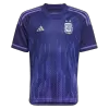 Kids Argentina Away Soccer Jersey Whole Kit (Jersey+Shorts+Socks) 2022 - Wrold Cup 2022 - Pro Jersey Shop