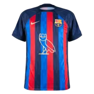 Men's Replica Barcelona  X Drake Home Soccer Jersey Shirt 2022/23 Nike - Pro Jersey Shop