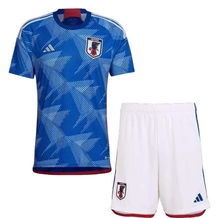 Men's Japan Home Soccer Jersey Kit (Jersey+Shorts) 2022 - World Cup 2022 - Fan Version - Pro Jersey Shop