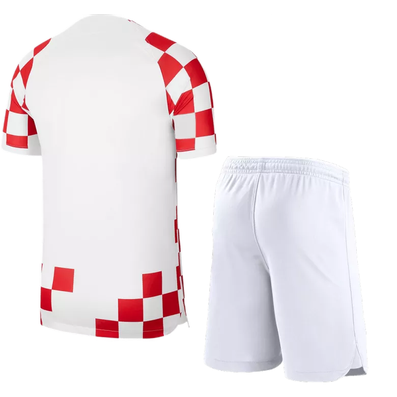 Men's Croatia Home Soccer Jersey Kit (Jersey+Shorts) 2022 - World Cup 2022 - Fan Version - Pro Jersey Shop